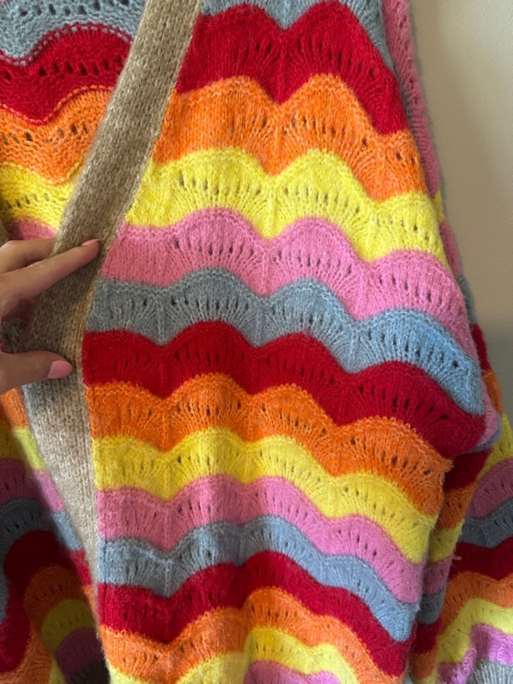 Eesome Colorful Knit Cardigan - Picture 4 of 5